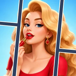 Jigsaw Solitaire Makeover Card 图标